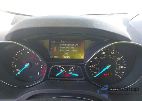 2017 Ford Escape Titanium из США, поврежденный, VIN 1FMCU9J9XHUB58283